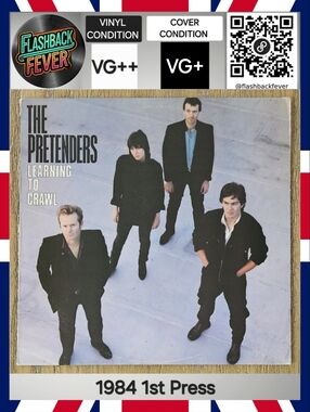 THE PRETENDERS•Learning To Crawl•Jan 17 1984 US (#1-23980) Winchester, 1st Press